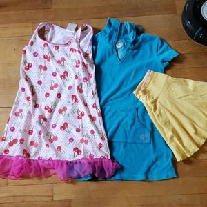 Girls swim cover ups